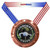 Longest Drive World Class Medal- Gold, Silver or Bronze | Engraved Golf Medal - 3 Inch Wide Decade Awards
- Bronze Longest Drive Medal