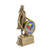 Female Champion Trophy - Pickleball | Engraved Woman Warrior Pickleball Award - 6.75 Inch Tall