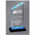 Chisel Top Acrylic Trophy, Blue | Personalized Acrylic Award - 8.25 Inch Tall Decade Awards