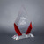 Cambridge Diamond Crystal Award - Black, Blue or Red Accent | Engraved Corporate Award - 7, 8 or 9 Inch Tall Decade Awards