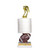 Horse’s Rear Topper Football Toilet Paper Trophy with free engraving for last place losers – 13.75 Inch by Decade Awards