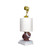 Horse’s Rear Topper Football Toilet Paper Trophy with free engraving for last place losers – 13.75 Inch by Decade Awards