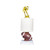 Horse’s Rear Topper Football Toilet Paper Trophy with free engraving for last place losers – 13.75 Inch by Decade Awards