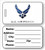 Military Luggage Tag in 2 Sizes – Personalized ID Tag for Deployment or Travel Bags – Durable Design by Decade Awards