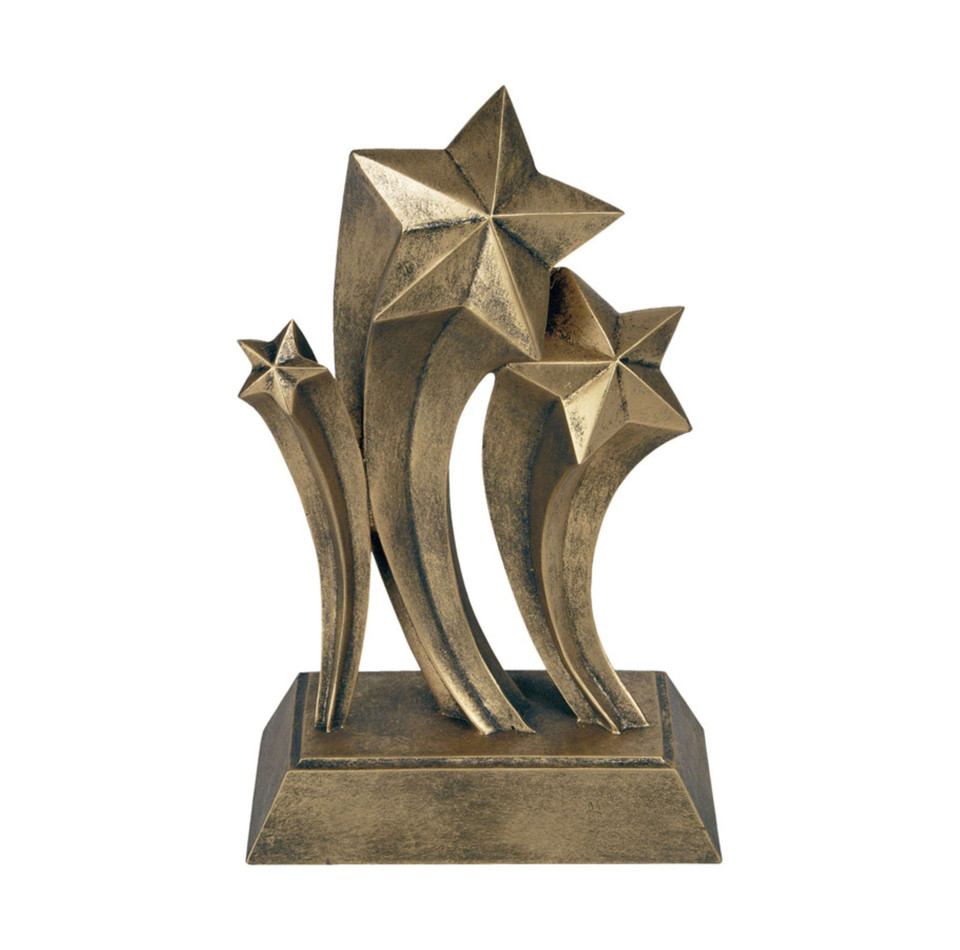 Star Trophy. Star Figure On Choice Of Base. Great For Side Awards, Pageants, Or For The Star In Your Life! 9707 - Foto 8