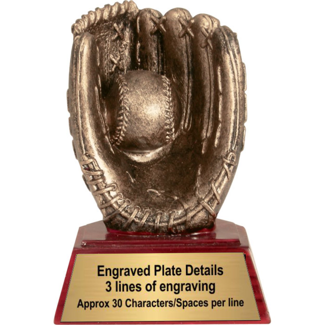 Baseball Ball Holder and Glove Trophies