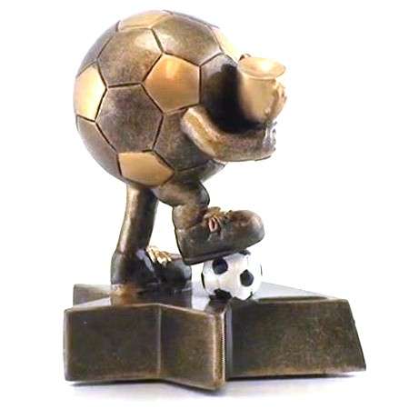 NEW! SOCCER FUTBOL YOUTH LEAGUE TROPHY RESIN AWARD FREE LETTERING MRF1513B  ^