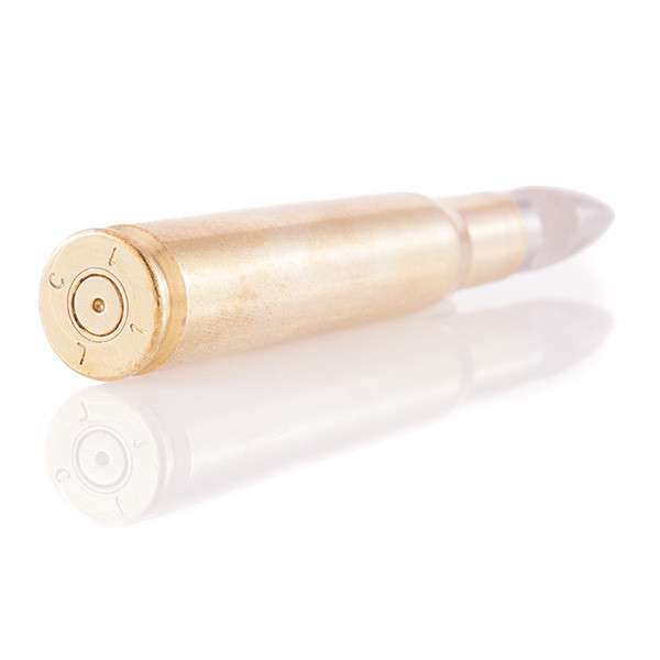 Unique 50 Cal Brass Bullet Bottle Opener - Decade Awards