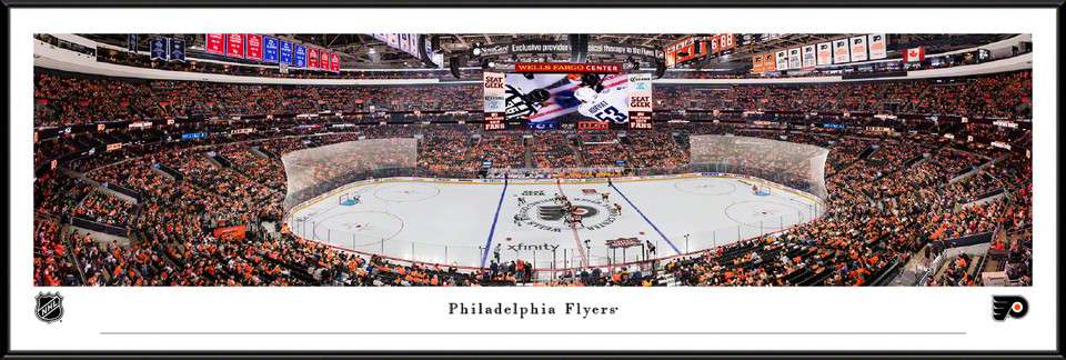 2010 Stanley Cup Philadelphia Flyers Panoramic Poster - the Stadium Shoppe