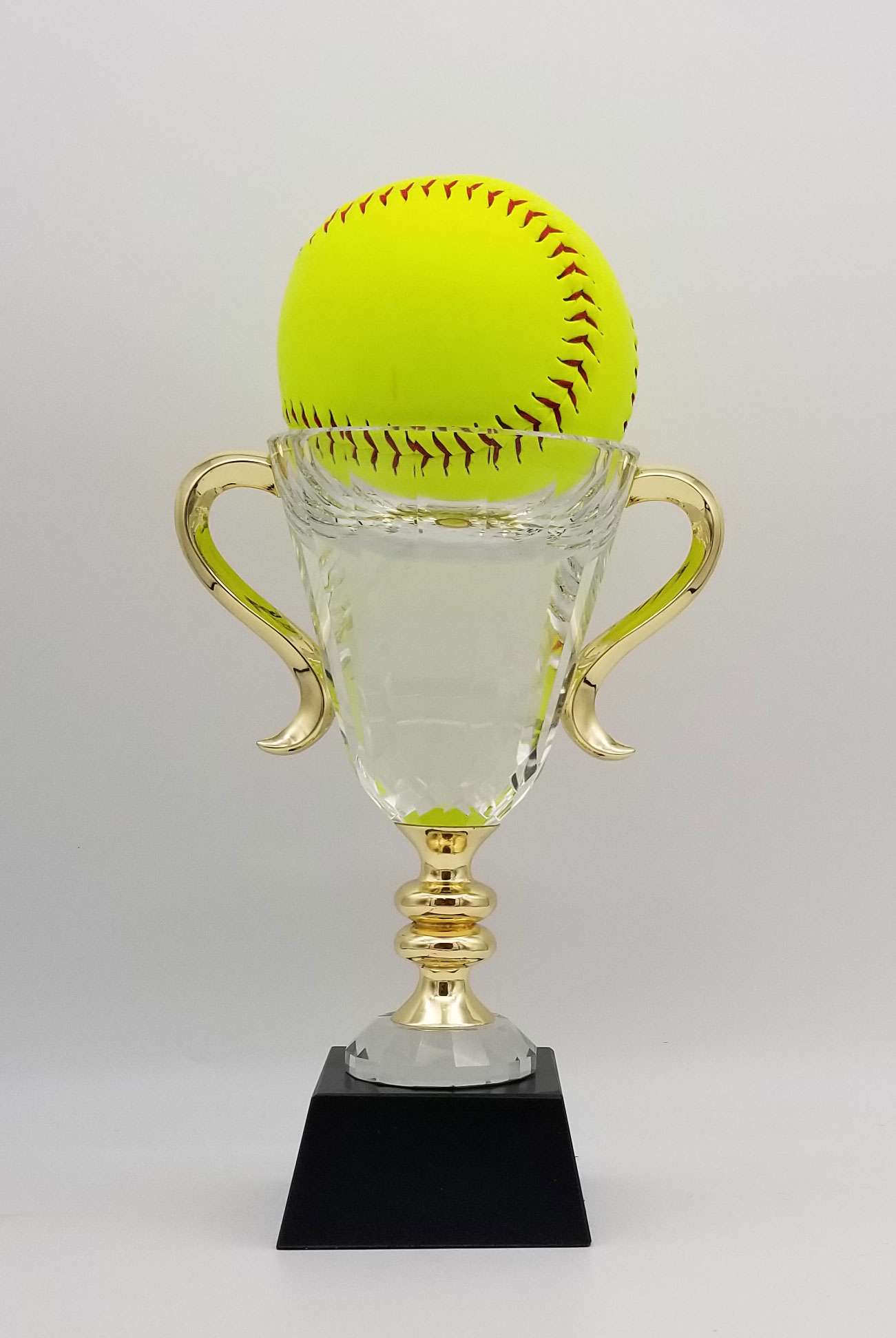 Crystal Championship Baseball Award - Trophy Award Co.