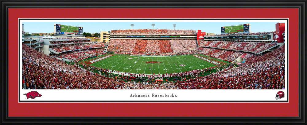 Virginia Tech Hokies Football Panoramic Poster - Lane Stadium Picture  Decade Awards VAT6