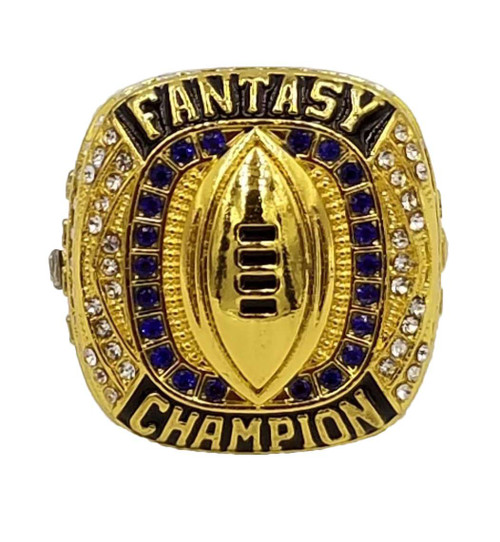 2020 FFL Champion Ring - Gold / Gold Fantasy Football 2020 Championship Ring | 2020-FFL-Ring-G10