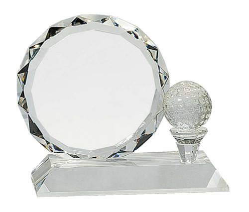 Round Golf Trophy Base