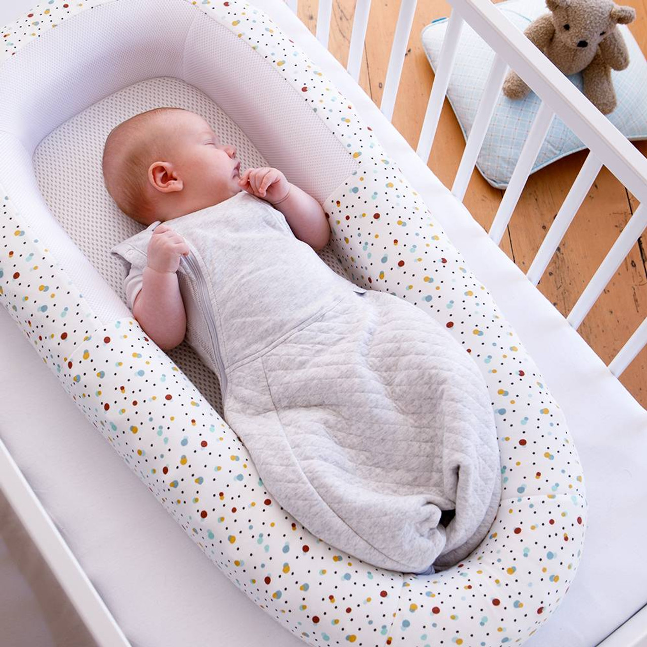 Baby Nest Bed For Newborn Baby I Co-sleeping Baby Lounger I Organic Baby  Incline Bed