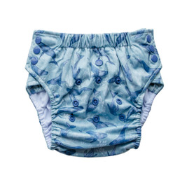 Nestling Swim Nappies - Whales