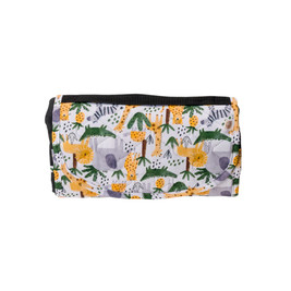 Large Waterproof Quilted Play Mat - Safari - 140cm