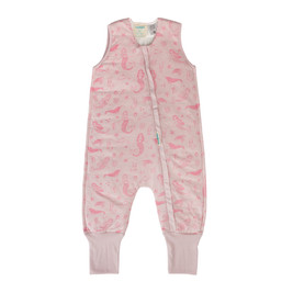 Woolbabe Duvet Sleeping Suit - Shell Mermaids