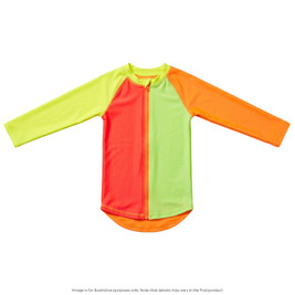 Nestling AquaLuxe Full Zip Rashie - Spliced Waves