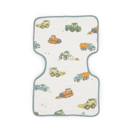Muslin Burp Cloth - Work Trucks