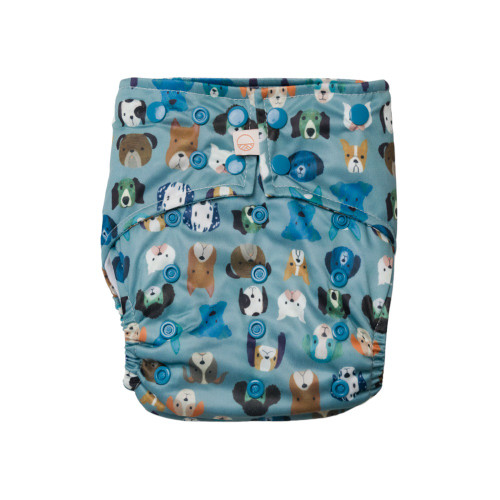 Nestling SNAP Nappy Complete - All the Dogs