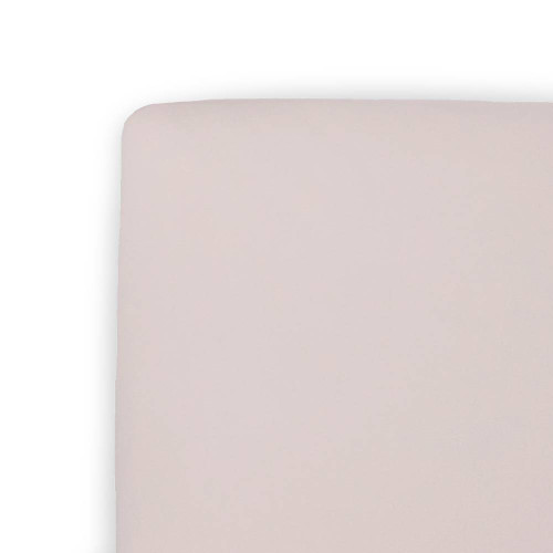 Little Unicorn Stretch Knit Fitted Cot Sheet - Soft Blush