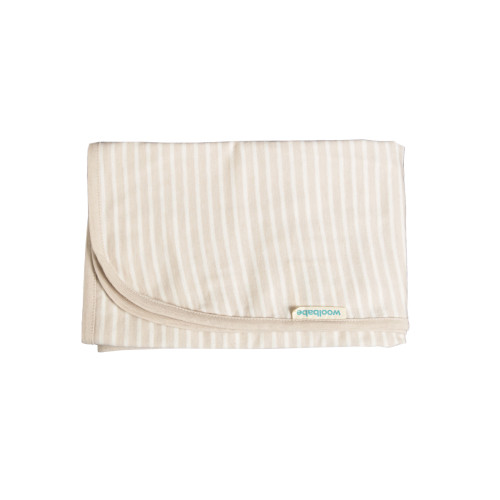 Woolbabe Merino/Organic Cotton Swaddle/Blanket - Dune