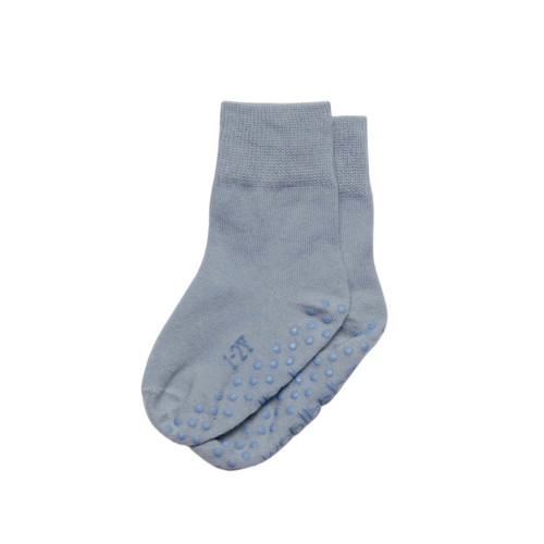 Woolbabe Merino & Organic Cotton Sleepy Socks - Glacier