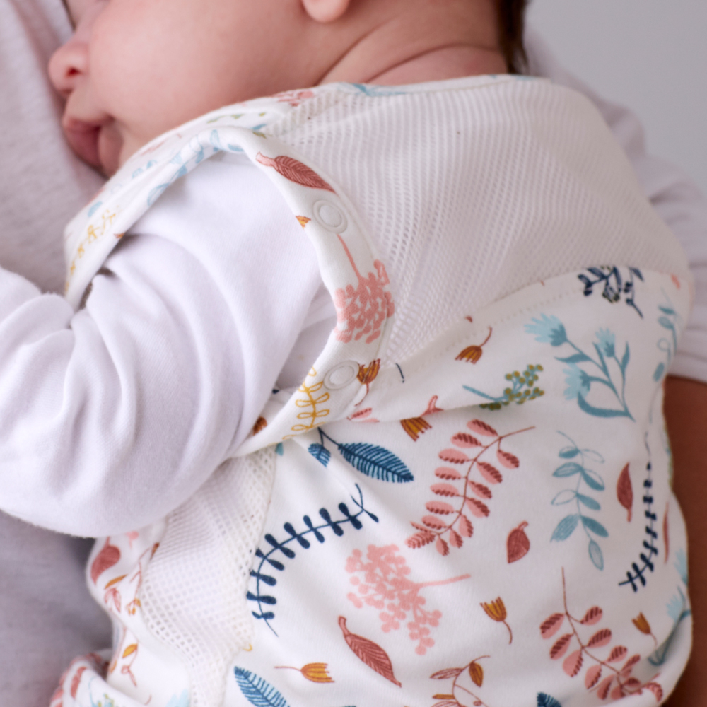 Swaddle to Sleep Bag - All Seasons 2.5 - Botanical