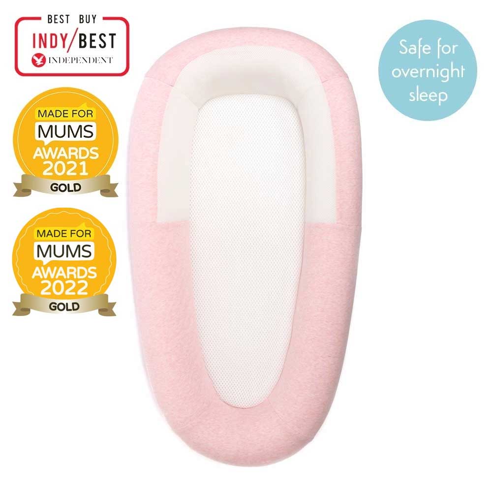 Purflo Sleep Tight Baby Bed - Shell Pink