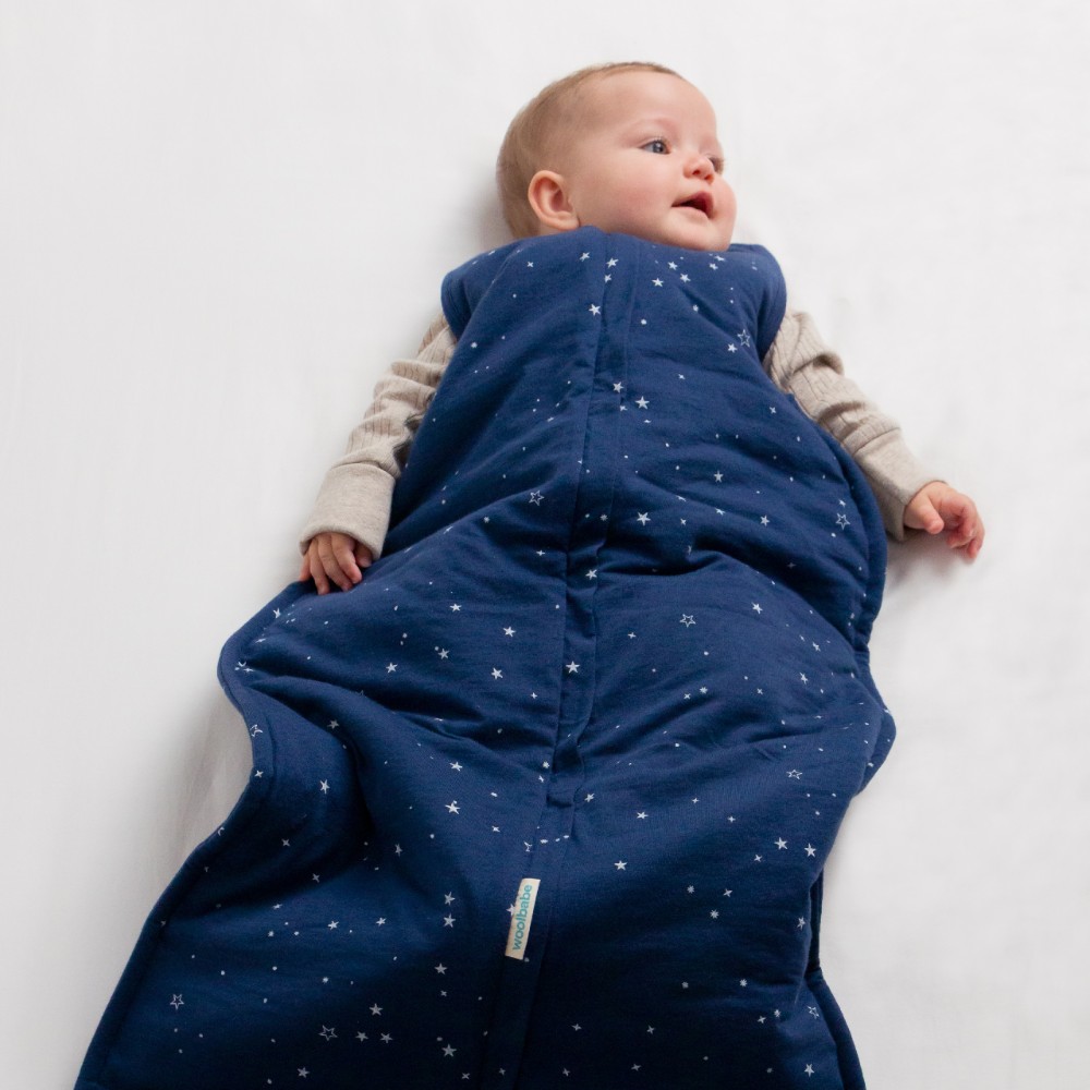 Woolbabe Duvet Front Zip Sleeping Bag - Limited Edition - Tekapo Stars