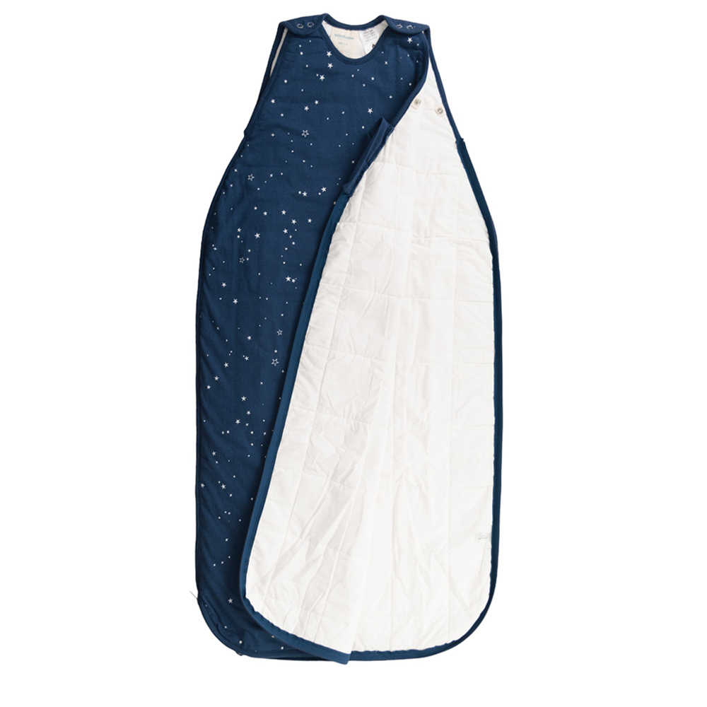 Woolbabe Duvet Side Zip Merino/Organic Cotton Sleeping Bag - Tekapo Stars