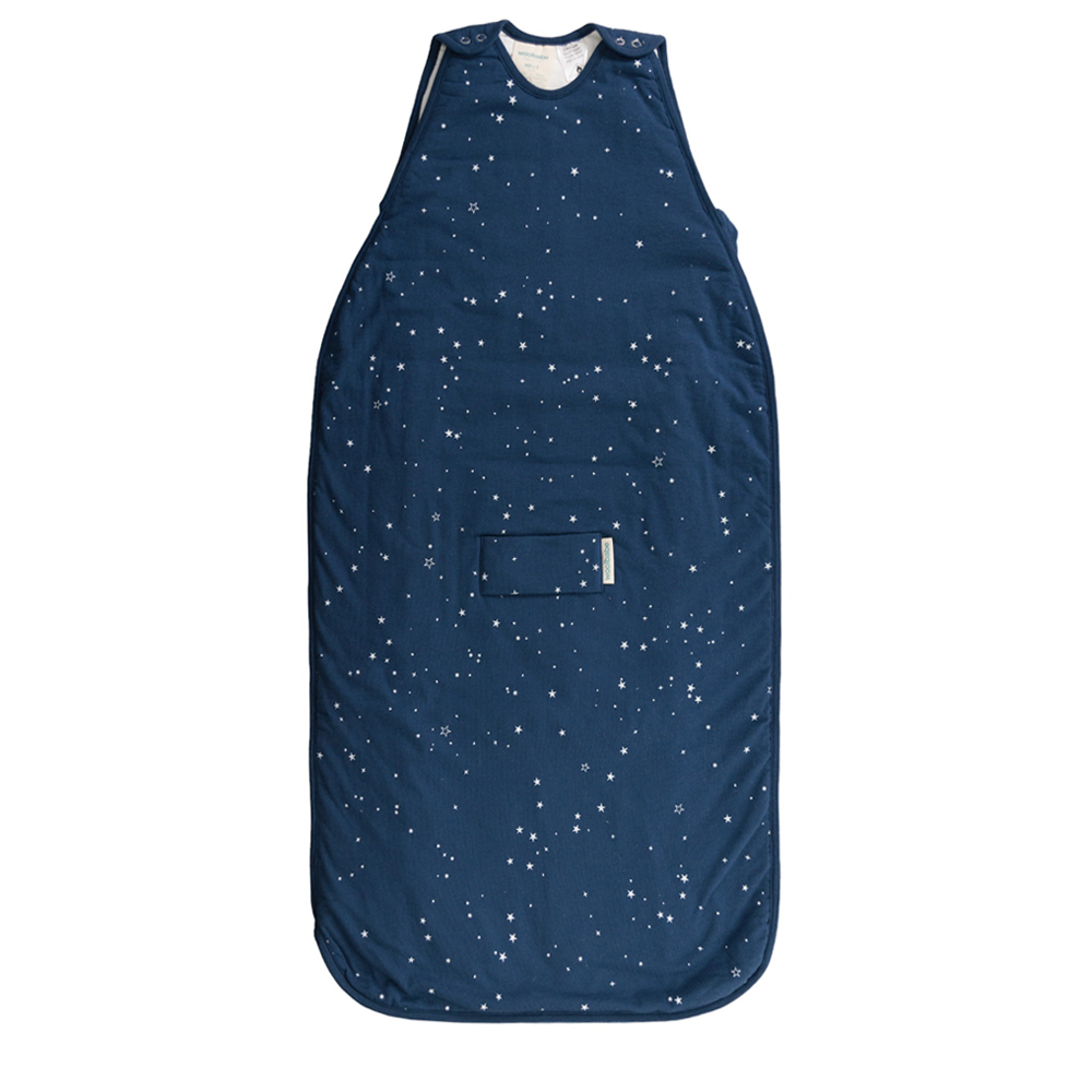 Woolbabe Duvet Side Zip Merino/Organic Cotton Sleeping Bag - Tekapo Stars