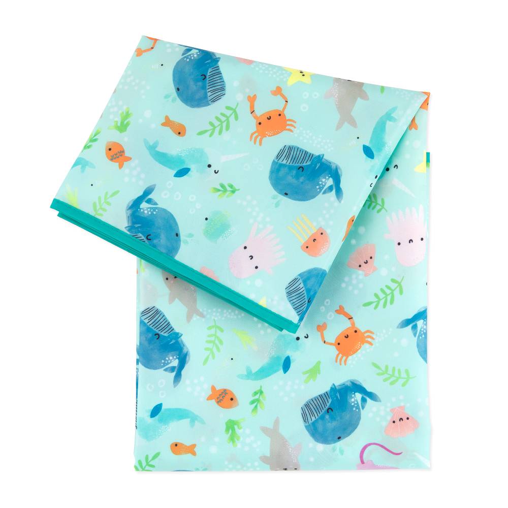 Bumkins Waterproof Splat Mat - Ocean Life