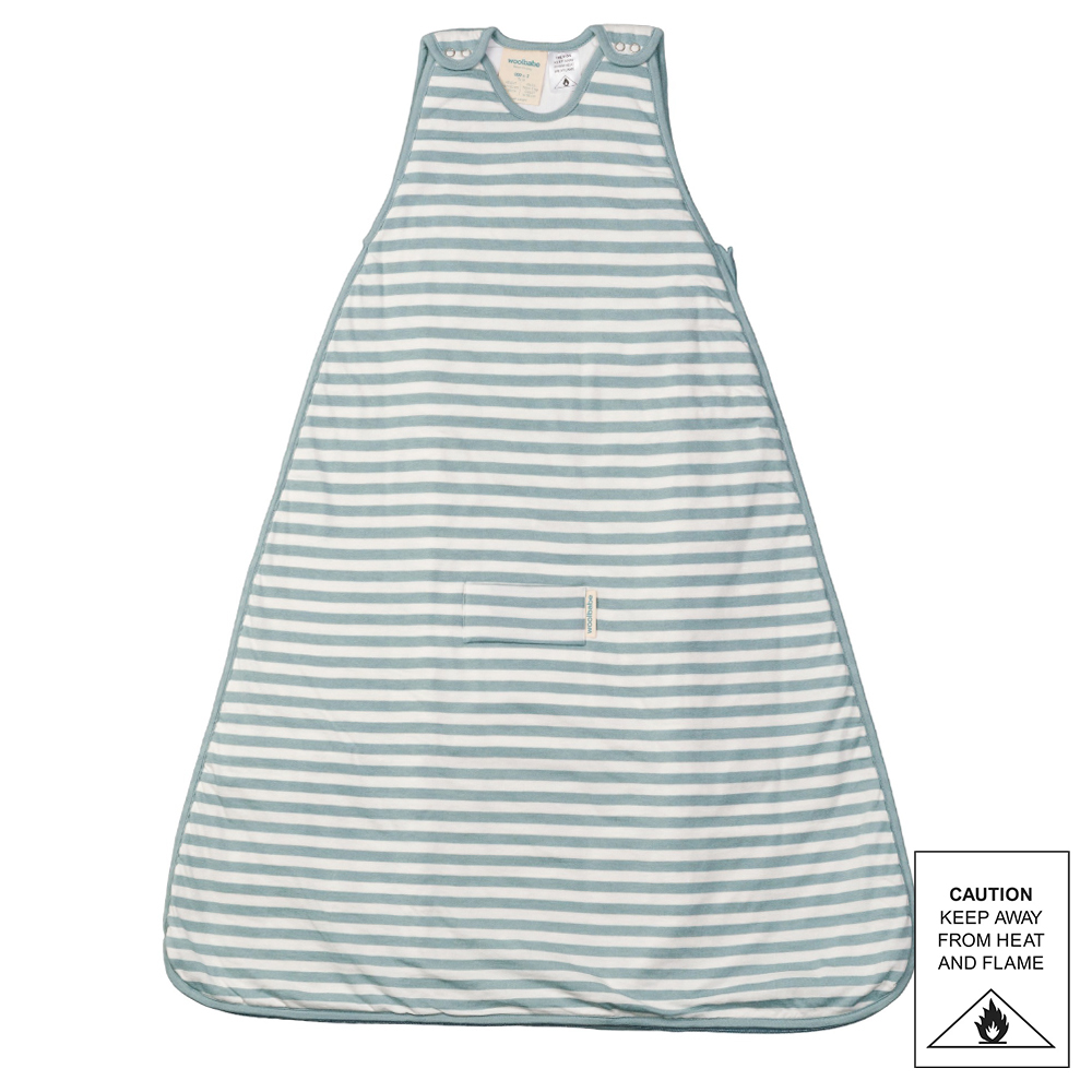 Woolbabe Duvet Hip Dysplasia Sleeping Bag - Tide