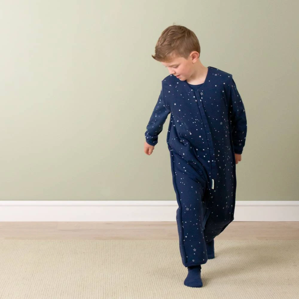 Woolbabe Duvet Merino/Organic Cotton Sleeping Suit - Tekapo Stars