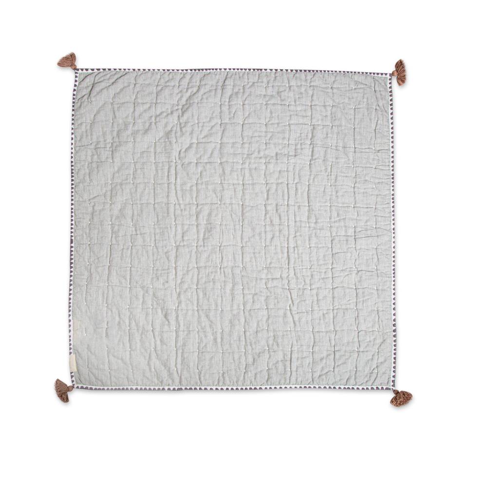 Crane Baby Reversible Quilted Blanket - Ezra Cooper