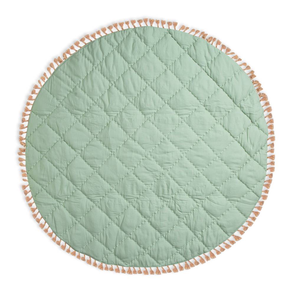Crane Baby Reversible Quilted Playmat - Parker