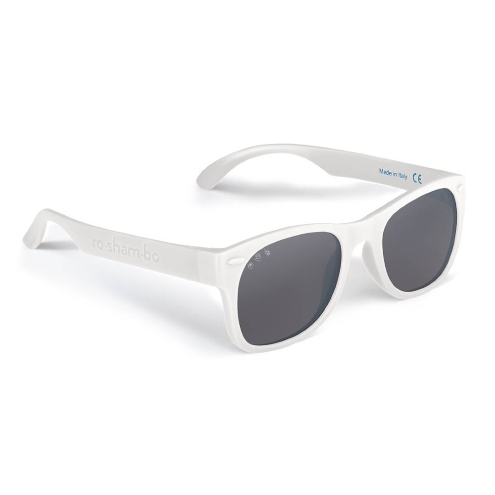 Toddler Shades - Polarized - Ice Ice Baby White