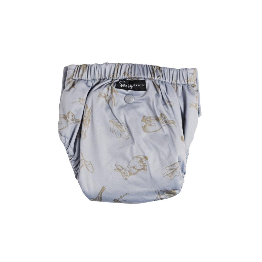 Sassy Straight Up Toddler Nappy - Velveteen Rabbit