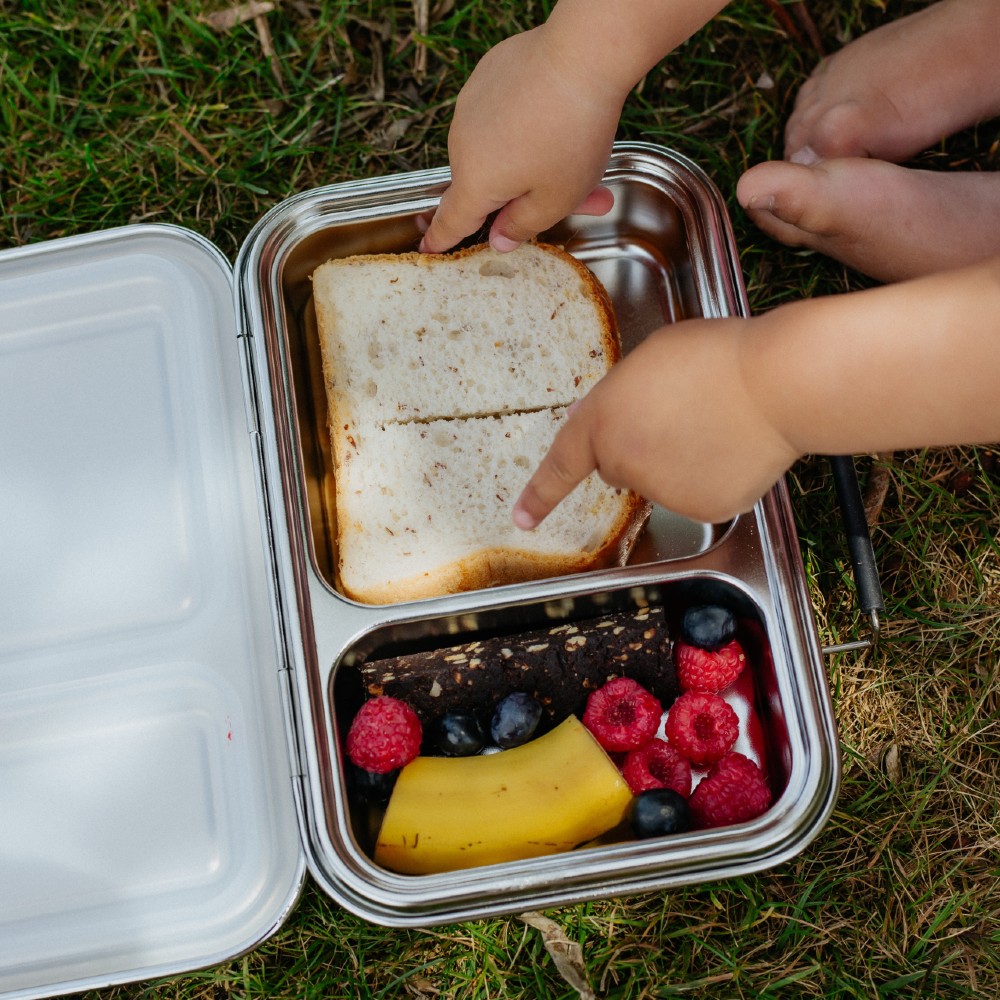 Nestling Stainless Steel Duo Bento Box