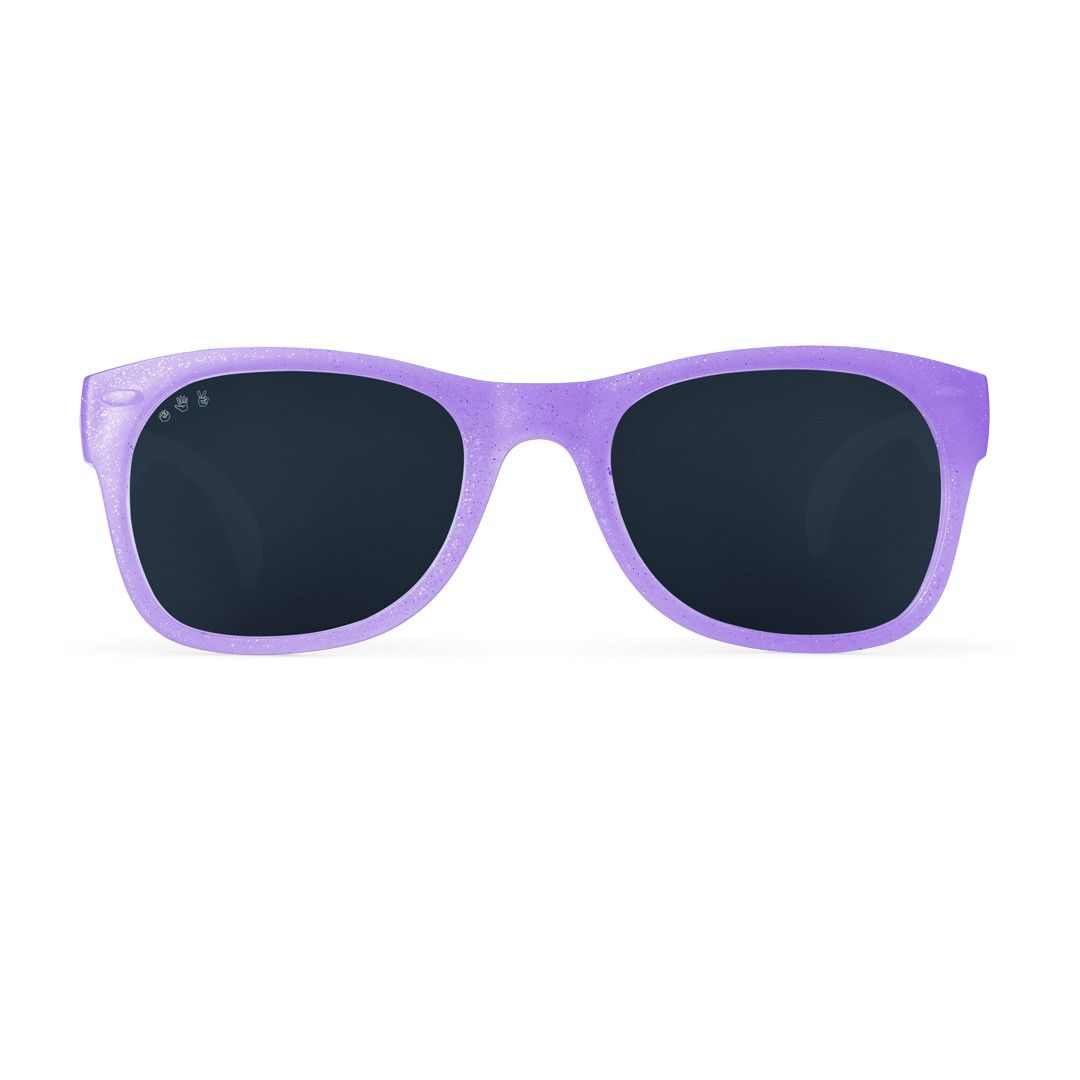 Junior Shades - Polarized - Punky Brewster Lavender Glitter