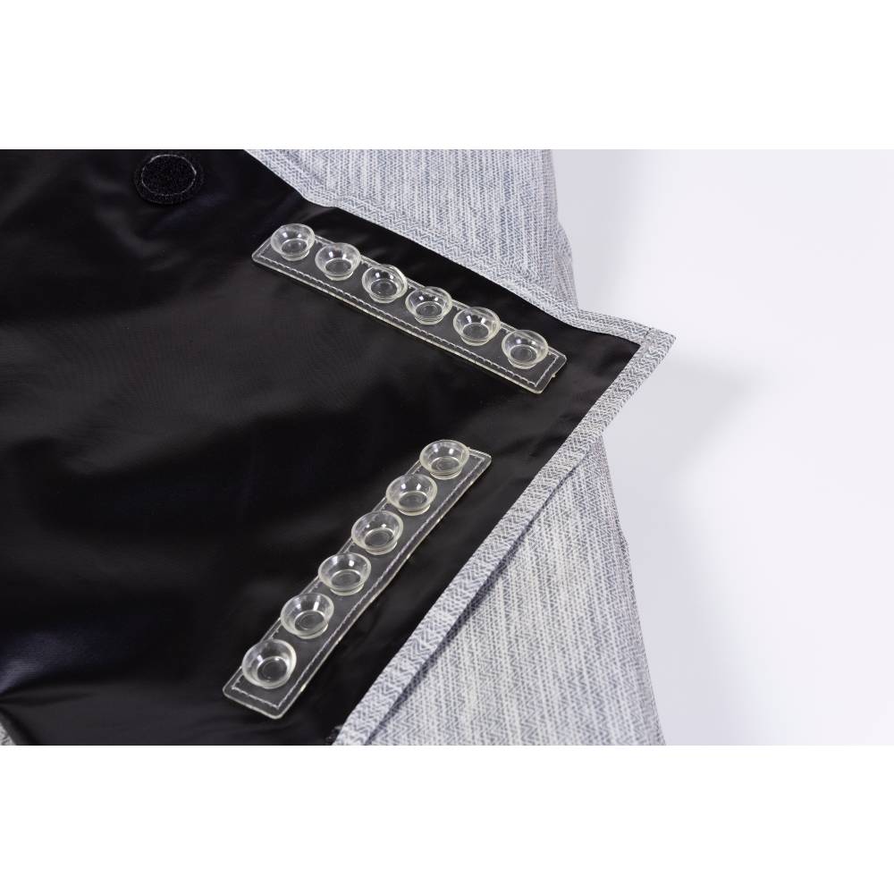 Purflo Total Eclipse Portable Blackout Blind - Grey