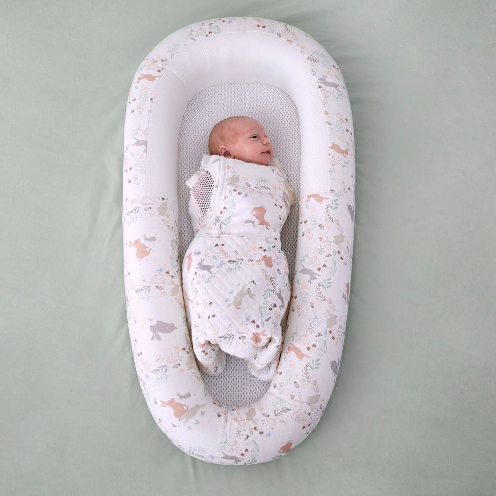 Purflo COVER ONLY for Sleep Tight Baby Bed - Storybook Nutmeg