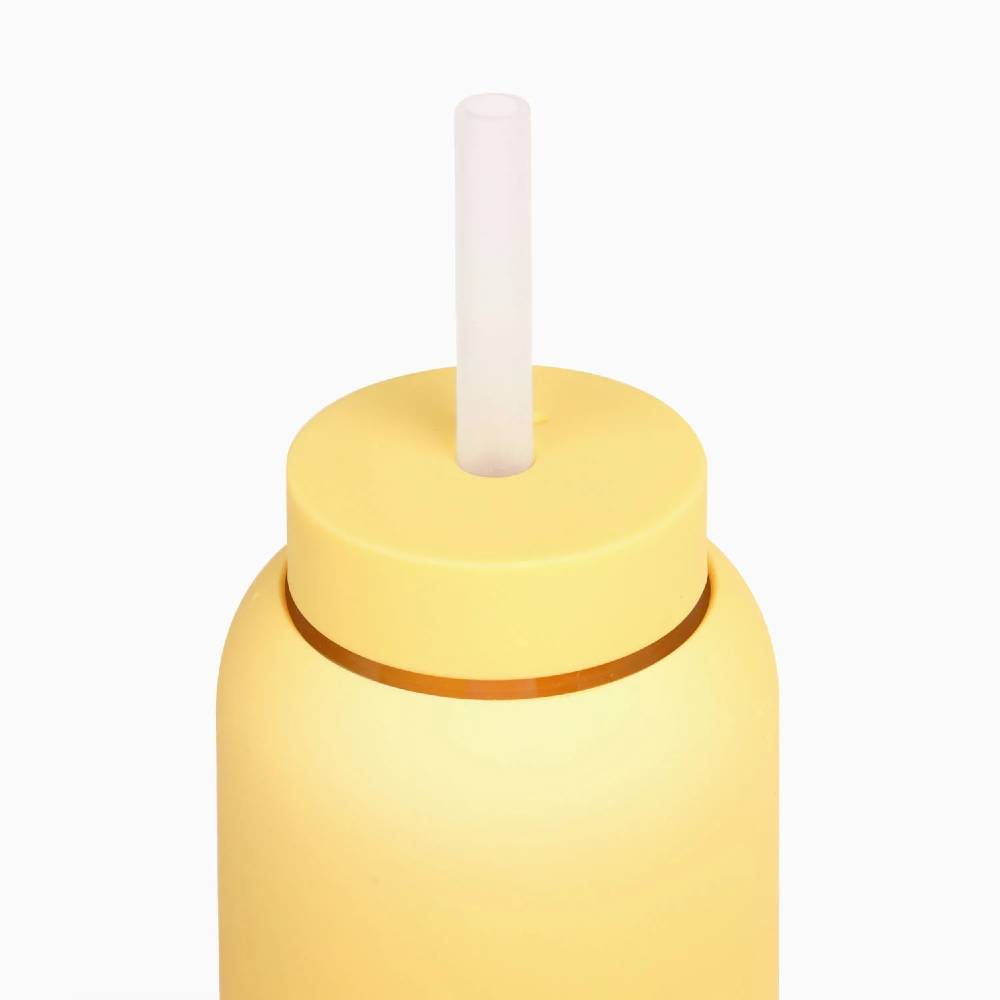 Bink Lounge Straw & Cap - Lemon