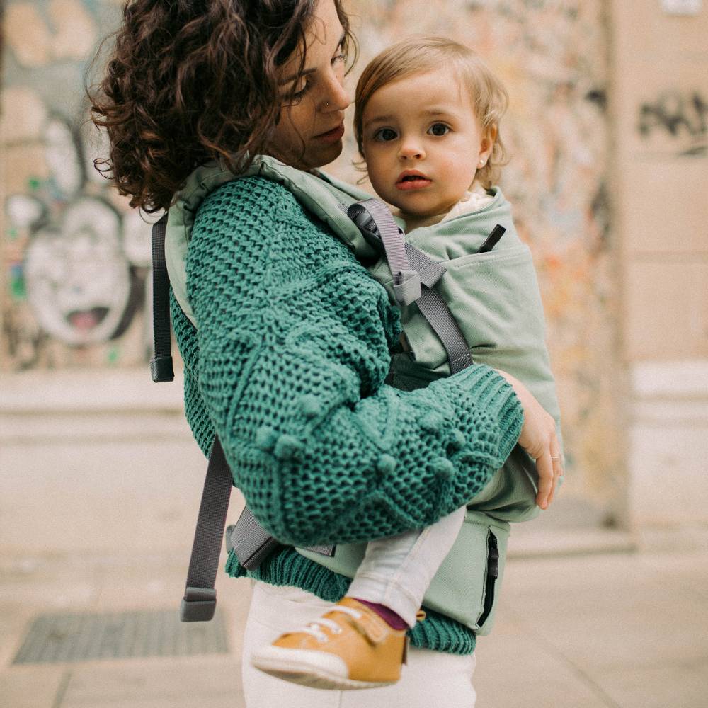 Boba X Adjustable Carrier - Solid - Seafoam