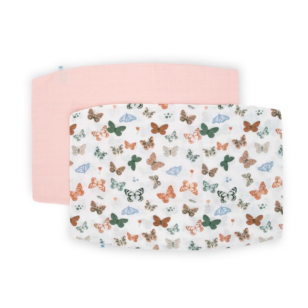 Little Unicorn Pillowcase 2pk - Butterflies