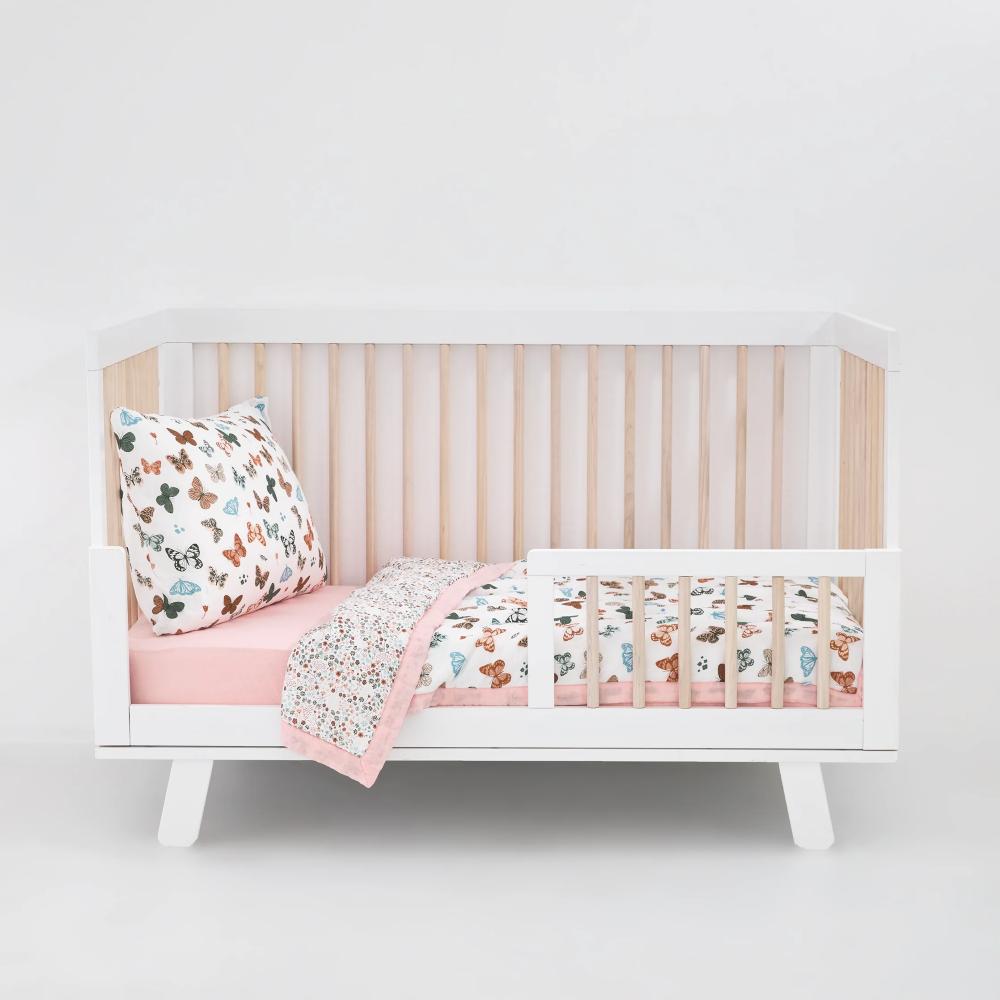 Little Unicorn Toddler Bedding Set - Butterflies
