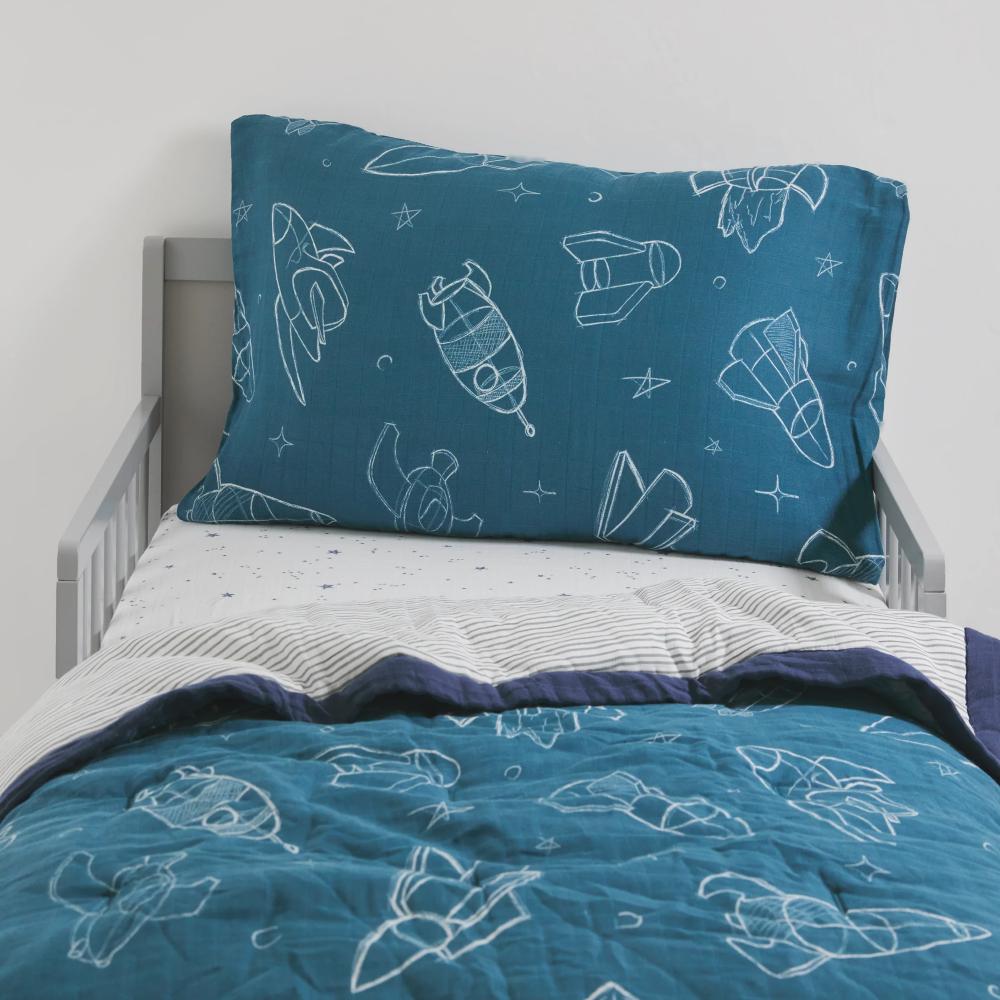 Little Unicorn Toddler Bedding Set - Blast Off