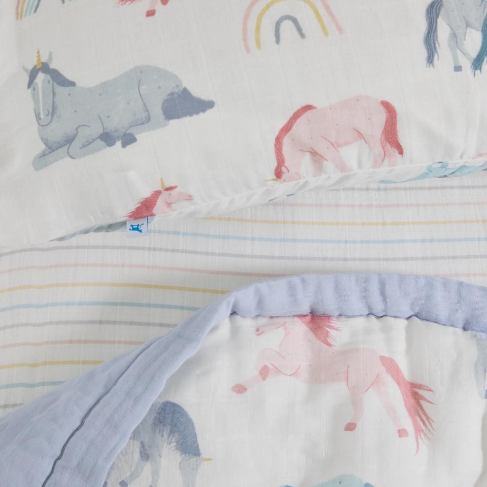 Little Unicorn Toddler Bedding Set - Unicorns