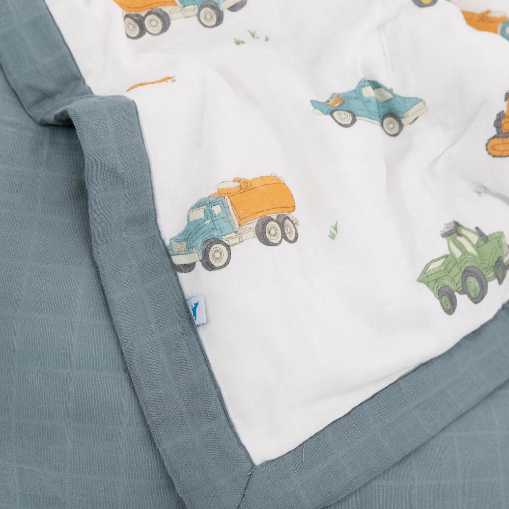Little Unicorn Toddler Comforter - Work Trucks